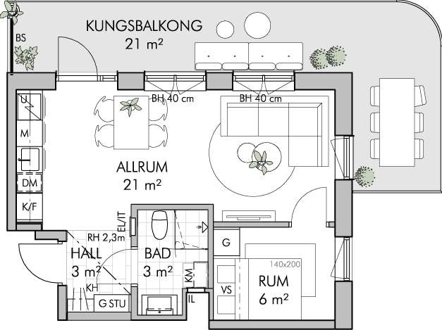 Plantegning 1
